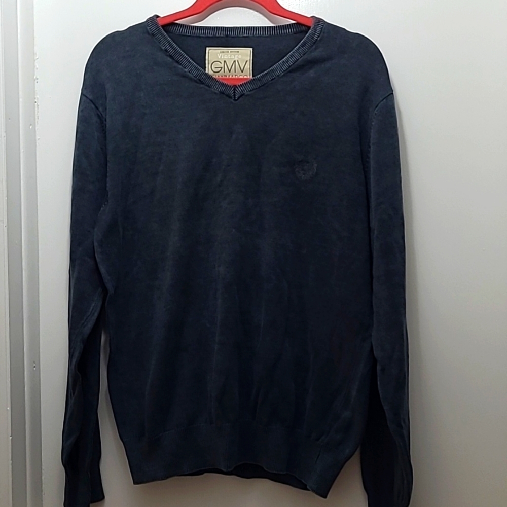 Men's Vintage Gianmarco Venturi V Neck Sweater